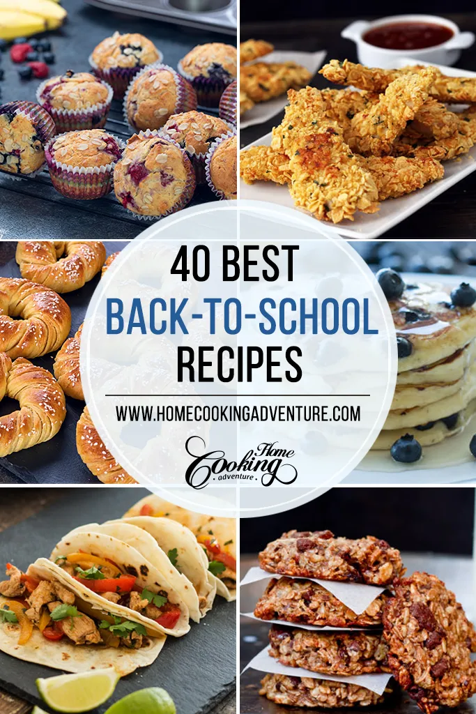 back-to-school recipes vertical