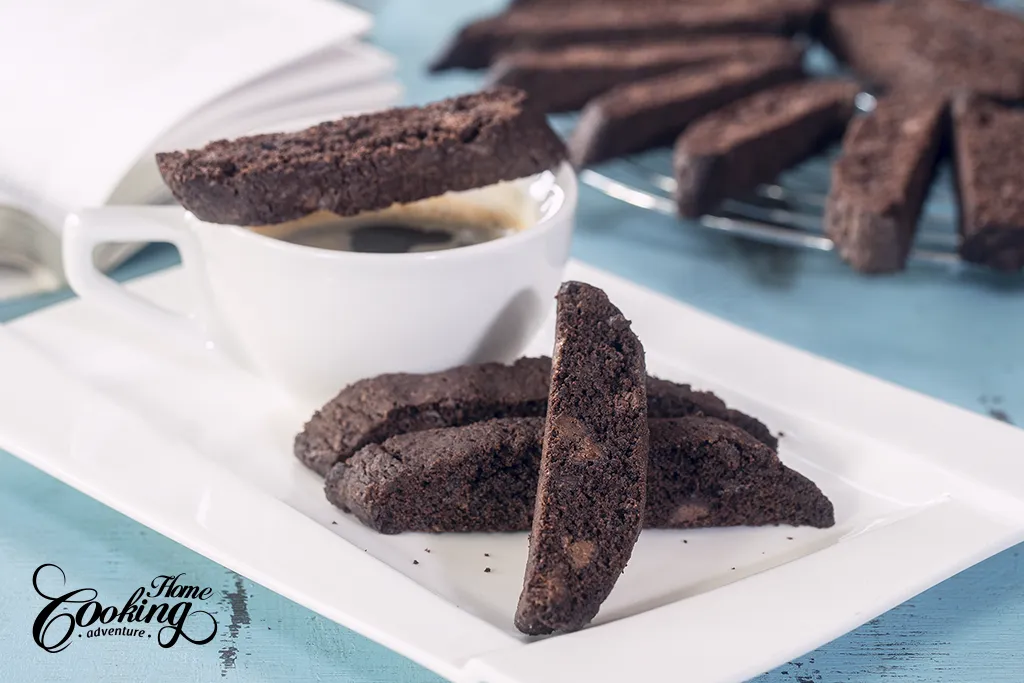 double chocolate biscotti