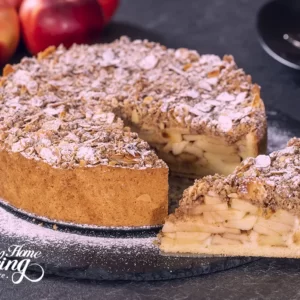 German Apple Streusel Cake