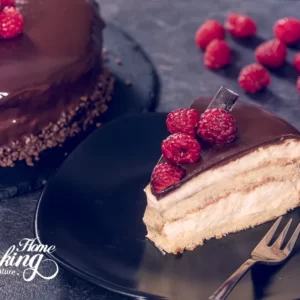 Vanilla Meringue Mousse Cake