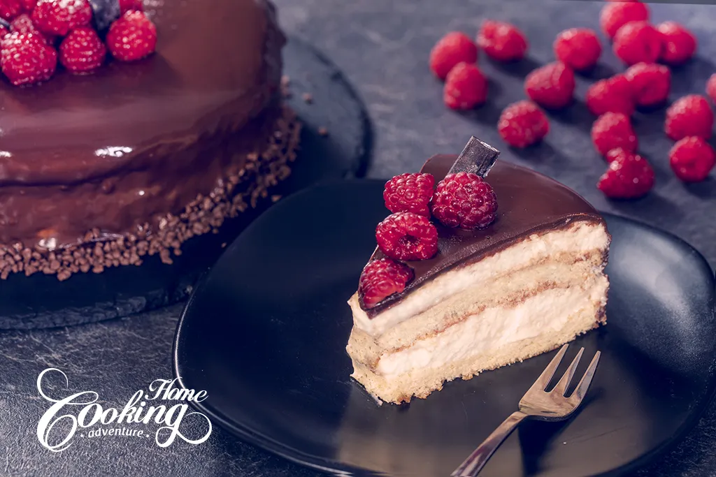 Vanilla Meringue Mousse Cake