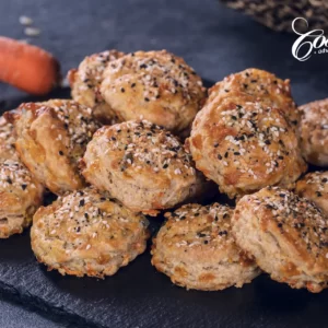 whole wheat carrot biscuits