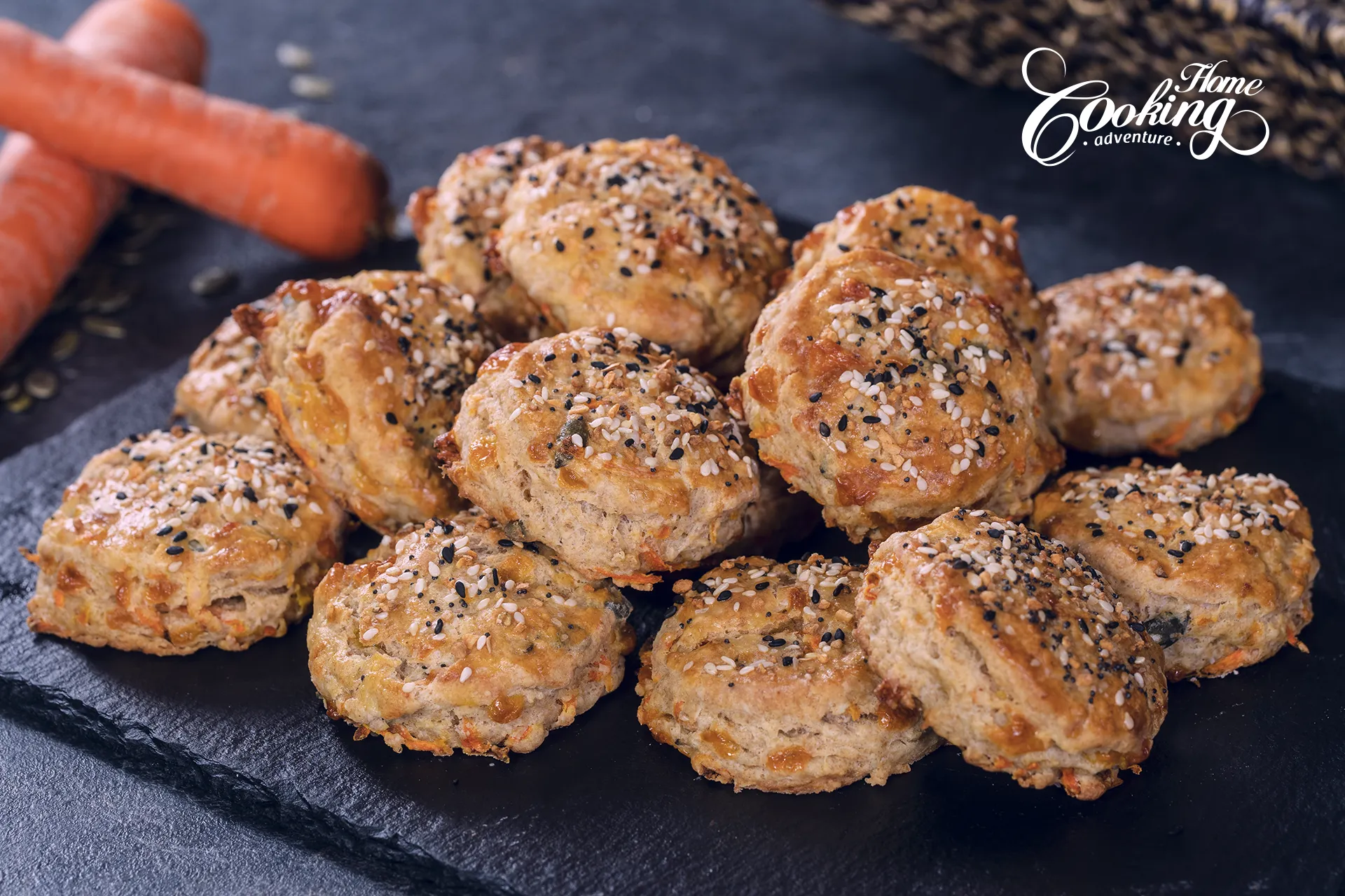 whole wheat carrot biscuits