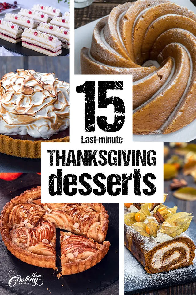 15 Last-Minute Desserts