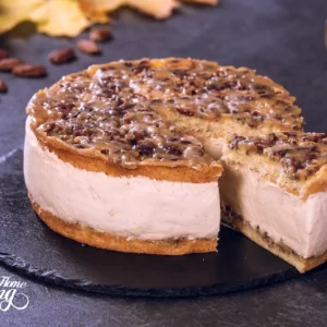 pecan caramel mousse cake