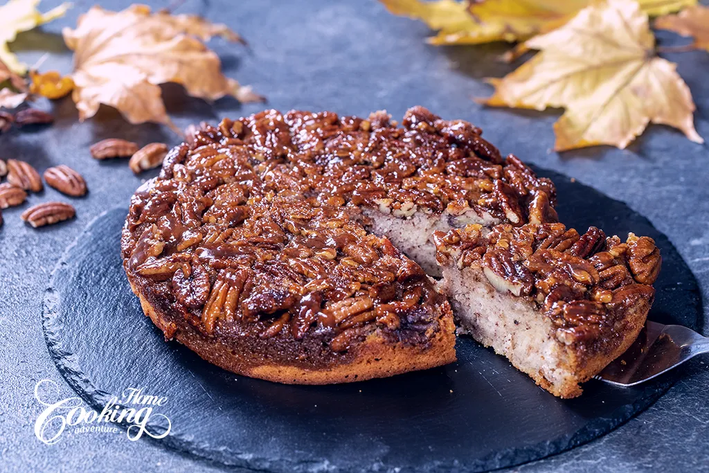 pecan upside down cake