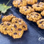 pumpkin walnut chocolate cookies