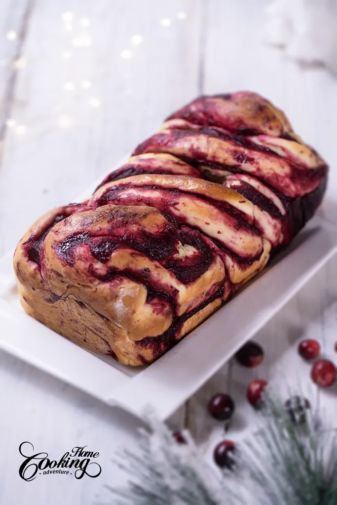 Cranberry Orange Babka - Sweet Braided Bread