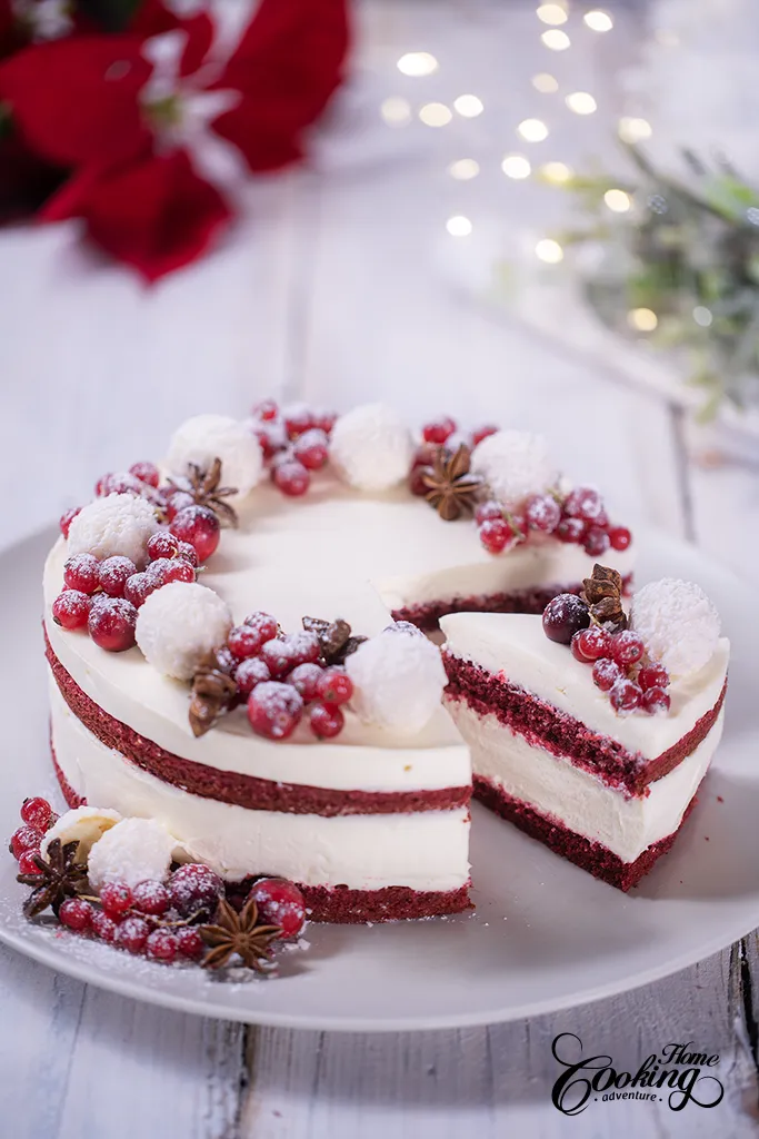 red velvet cheesecake