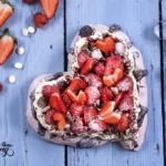 Chocolate Pavlova with Fresh Berries