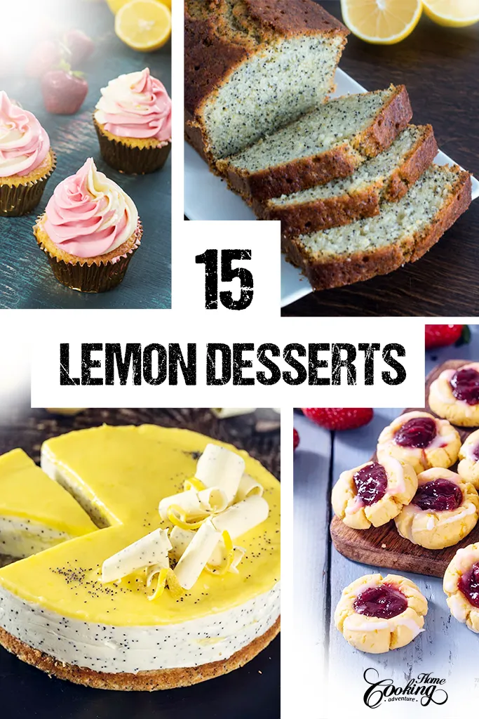 15 Lemon Desserts