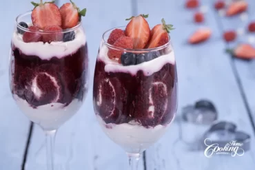 Red Velvet Trifle Cups