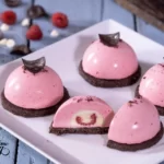 Chocolate Raspberry Mousse Domes