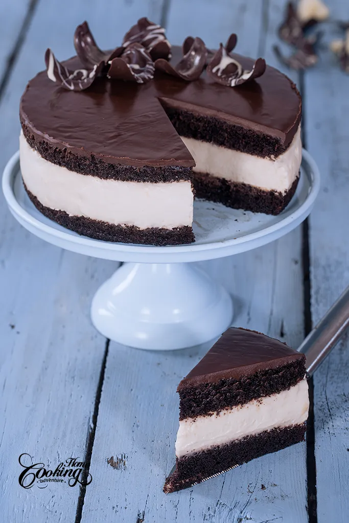 Ding Dong Cake - Chocolate Layer Cake   section 