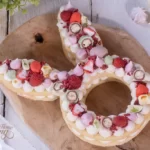 Easter Bunny Coconut Cream Tart - Easter bunny cake