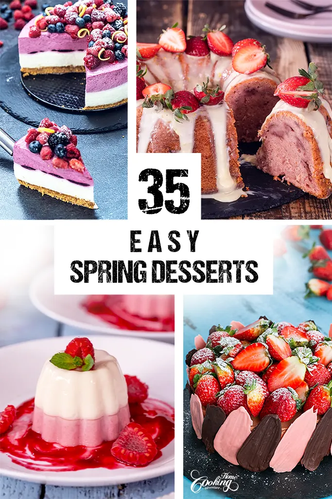 35 Easy Spring Desserts