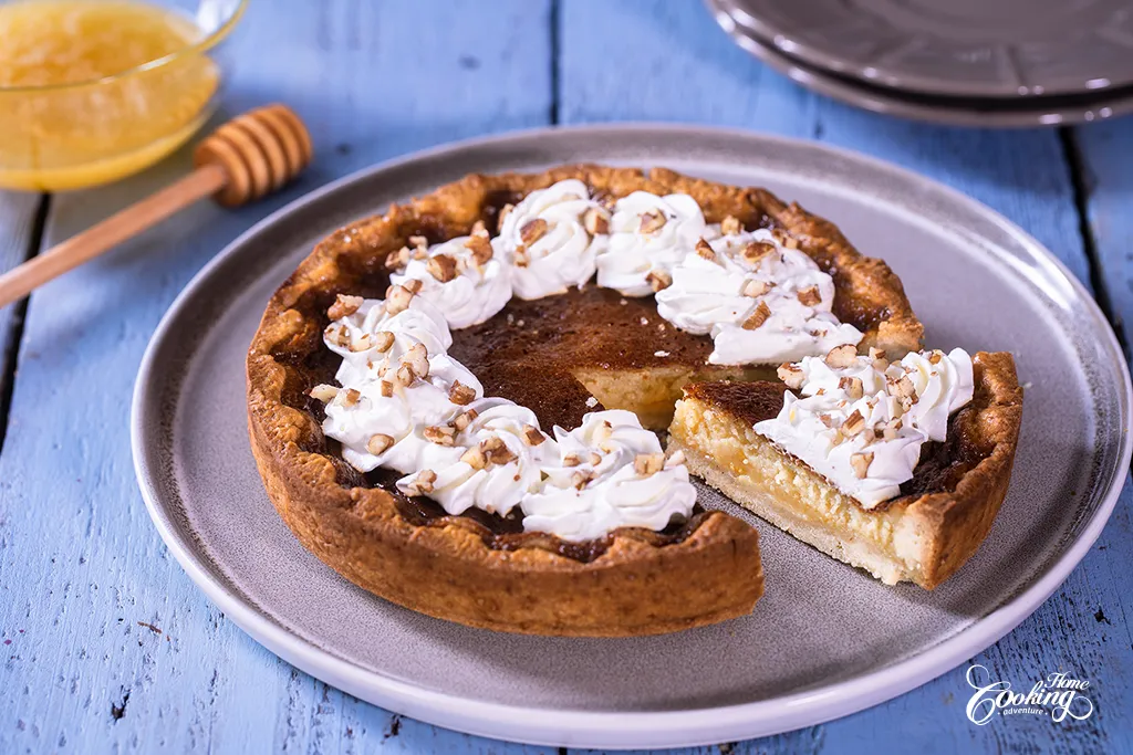 Lavender Honey Custard Tart