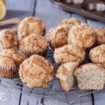 Lemon Poppy Seed Crumble Muffins