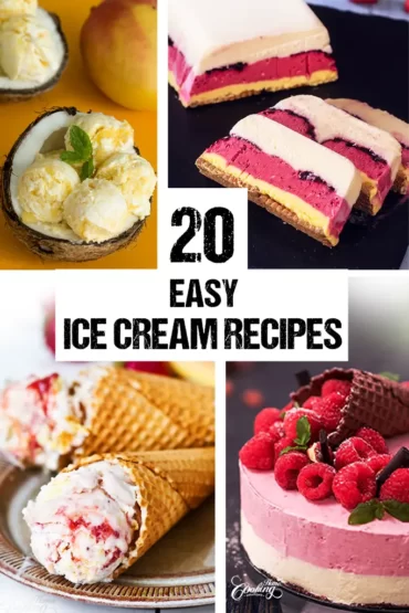 20 Easy Homemade Ice Cream Recipes