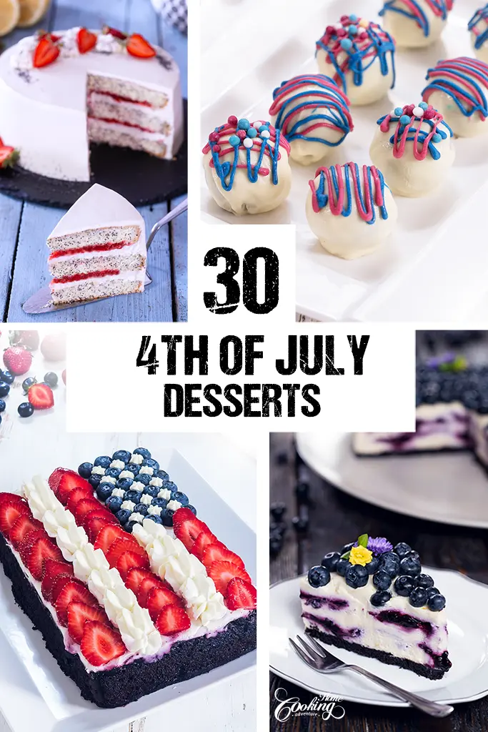 30 Unique 4th of July Desserts