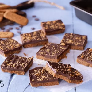 No-Bake Biscoff Chocolate Bars