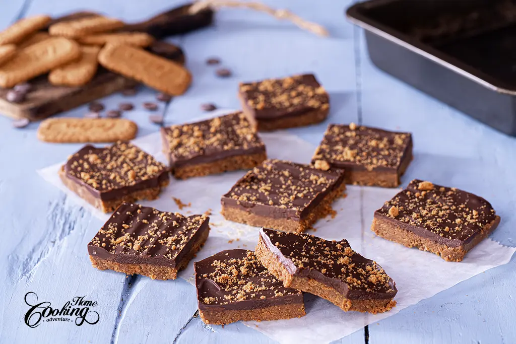 No-Bake Biscoff Chocolate Bars