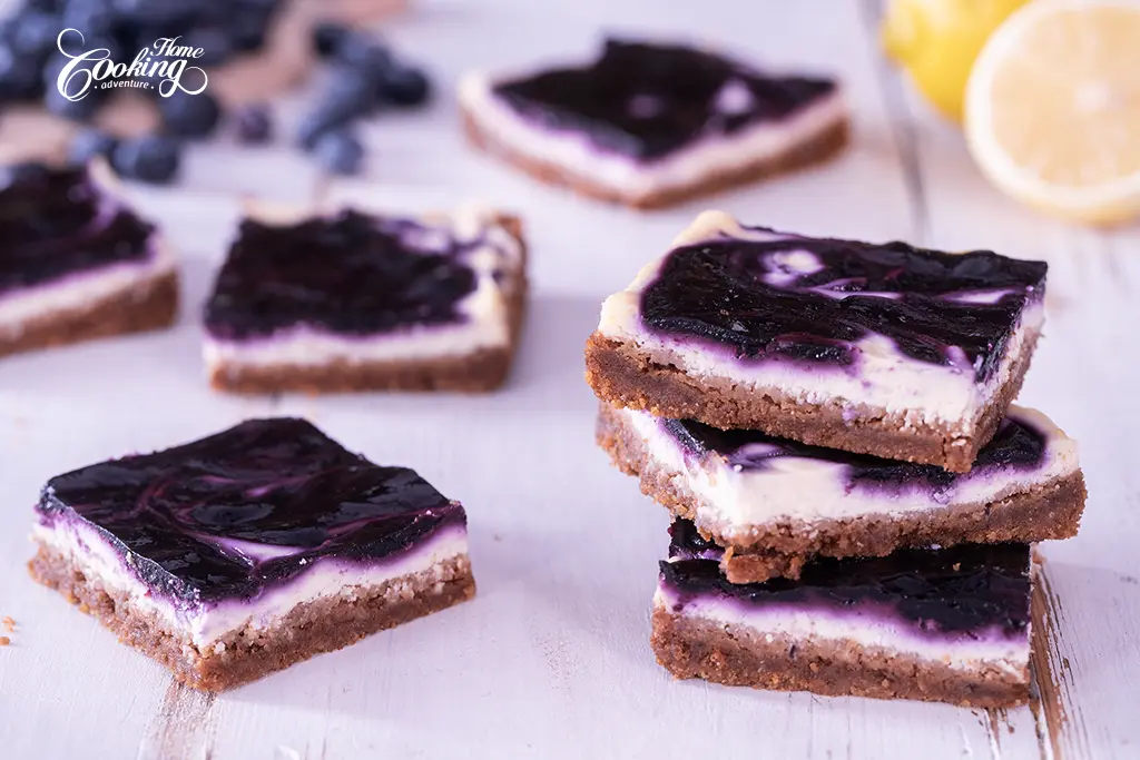 blueberry cheesecake bars