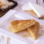 Greek Fried Feta with Honey and Sesame Seeds