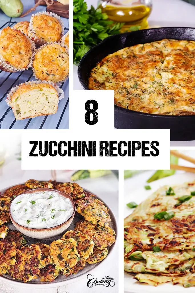 8 Easy zucchini recipes