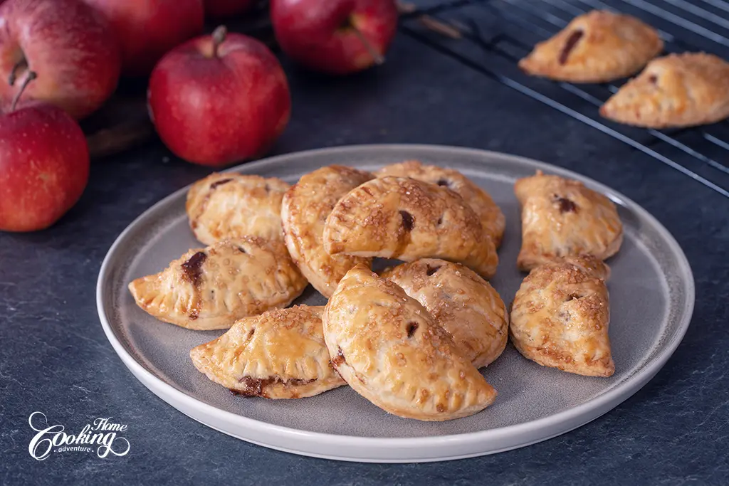 apple hand pies made with gala apples, brown sugar and cinnamon