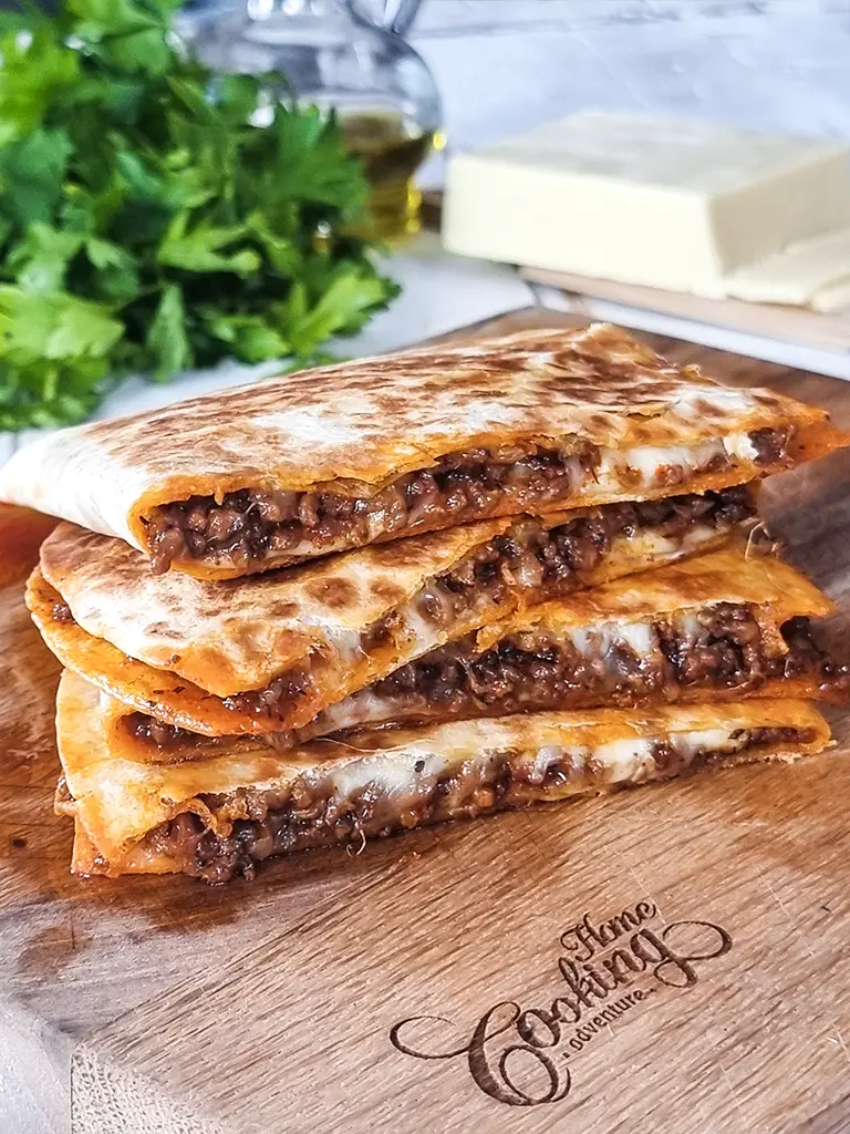 Beef Quesadillas Wedges