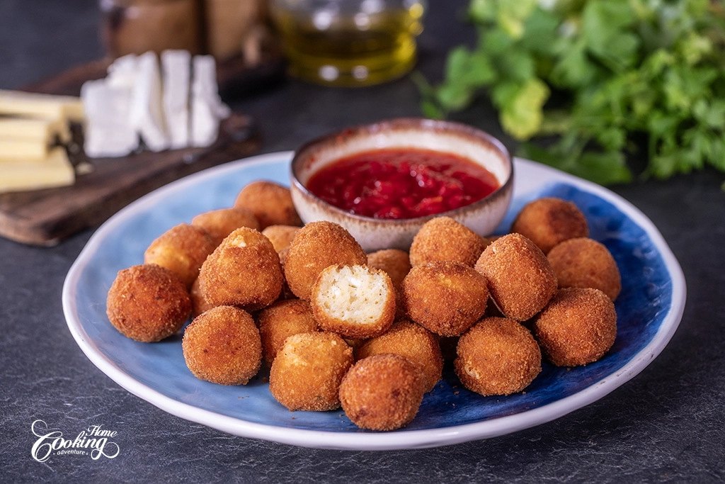 Four Cheese Crispy Cheese Balls