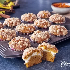 Pumpkin Cream Cheese Muffins