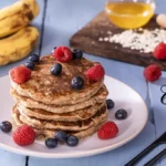 Banana Oatmeal Pancakes - No refined sugar and grains