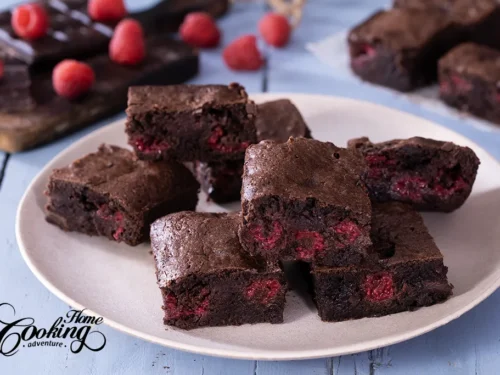 Raspberry chocolate brownies deals