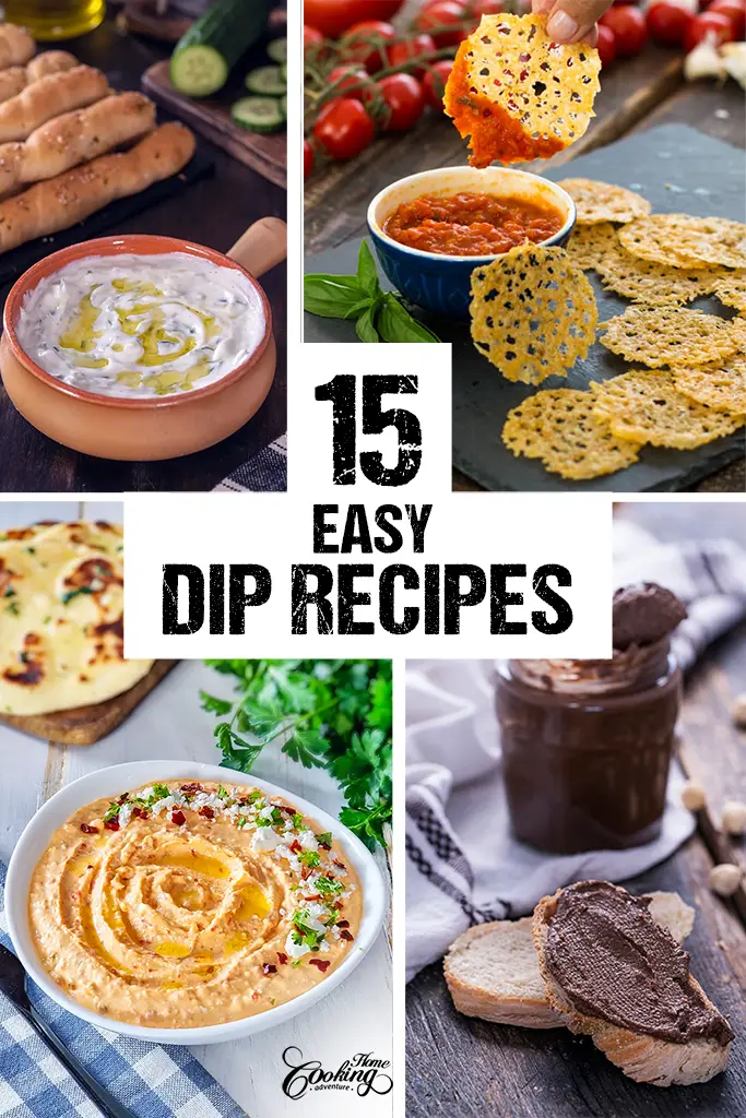 15 Easy Dip Recipes - Home Cooking Adventure - Karinokada