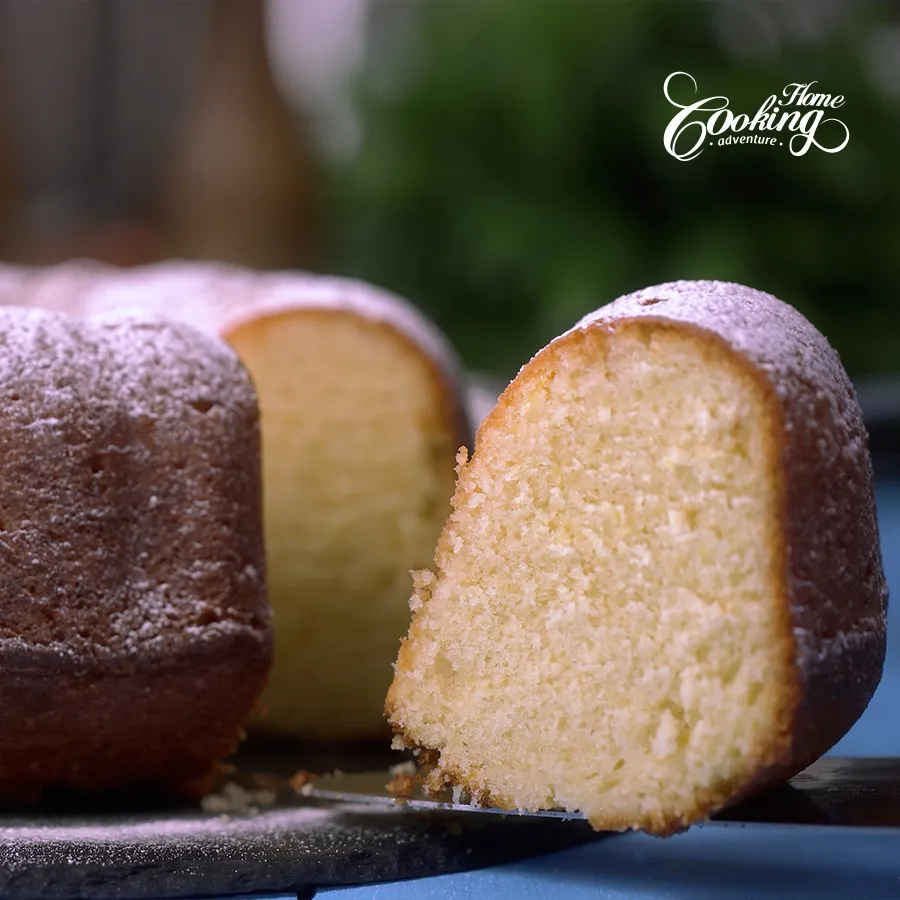 Lemon Bundt Cake with Lemon Glaze-step22