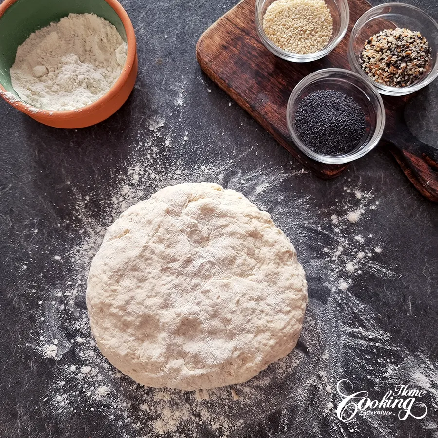 Yogurt Bagels dough