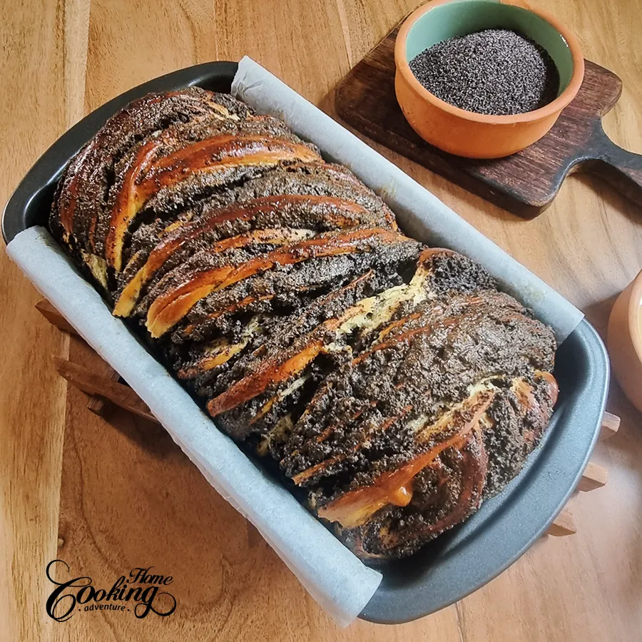 Baked Poppy Seed Babka