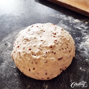 shape the dough into a ball