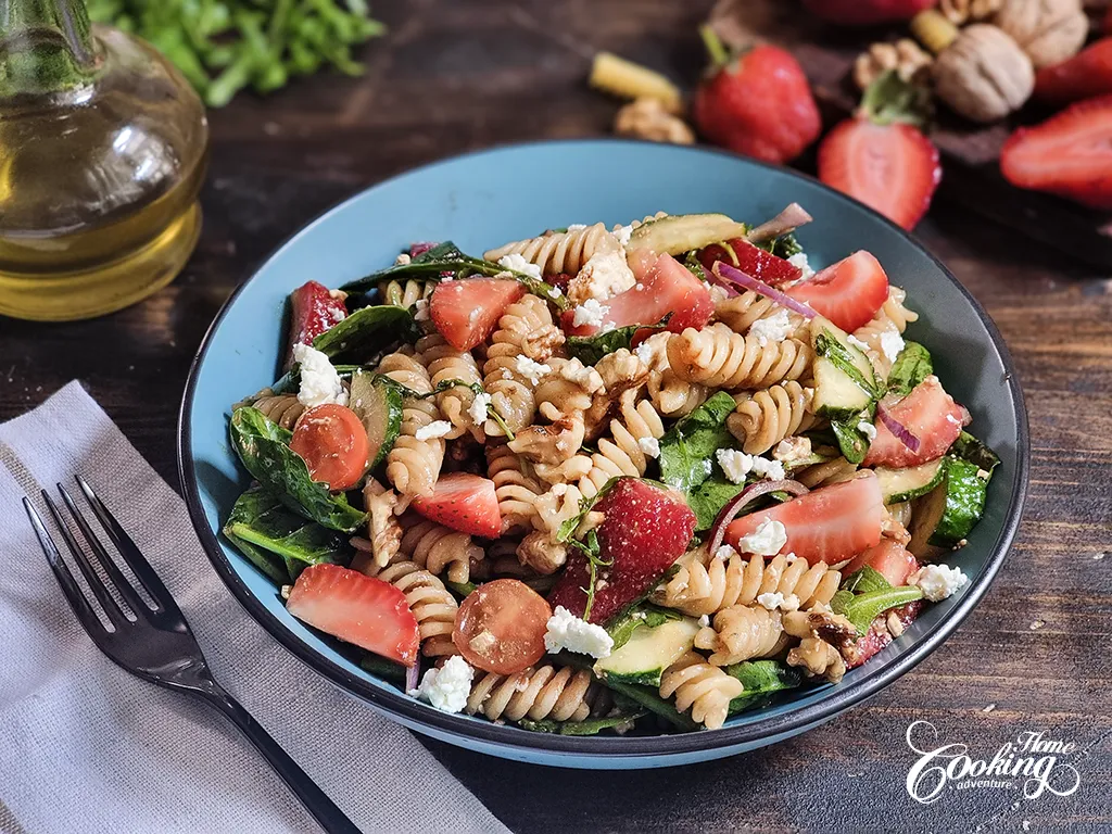 Strawberry Pasta Salad