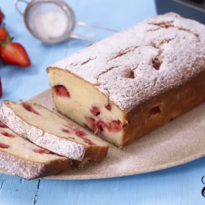 Strawberry Pound Cake