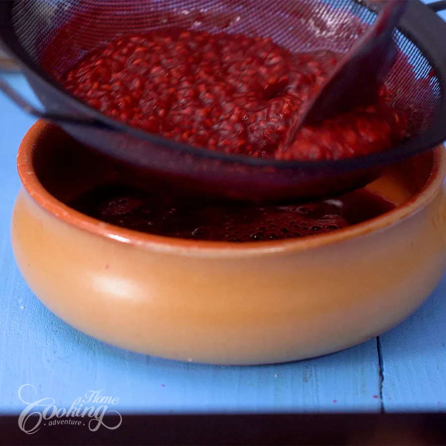 Chocolate Raspberry Cake Roll - step17