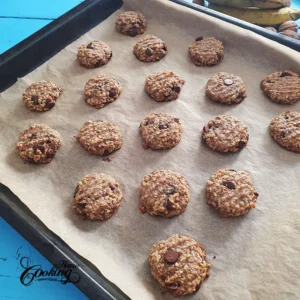 Healthy Banana Oatmeal Cookies - steps11