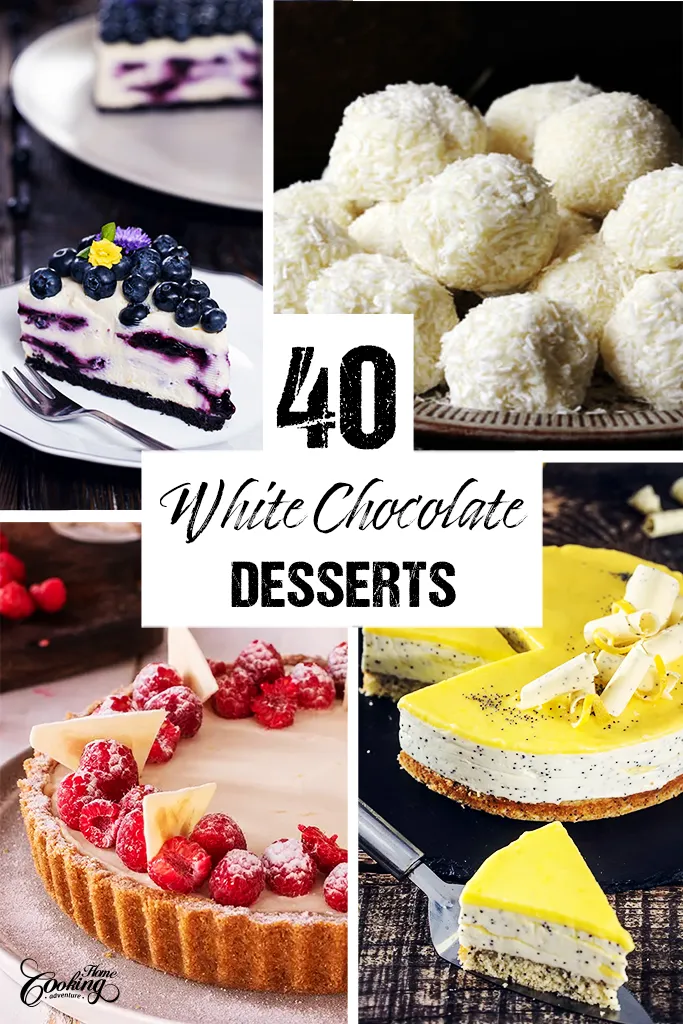 40 Irresistible White Chocolate Desserts You Need to Try - vertical