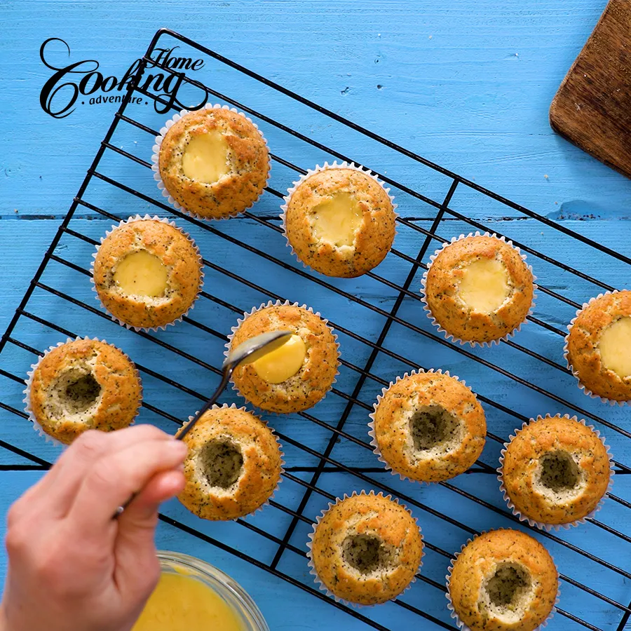 Lemon Poppy Seed Meringue Cupcakes - step17