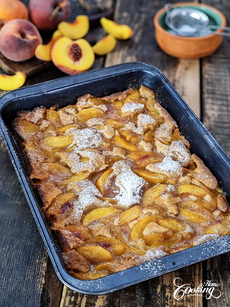 Pastel de Durazno