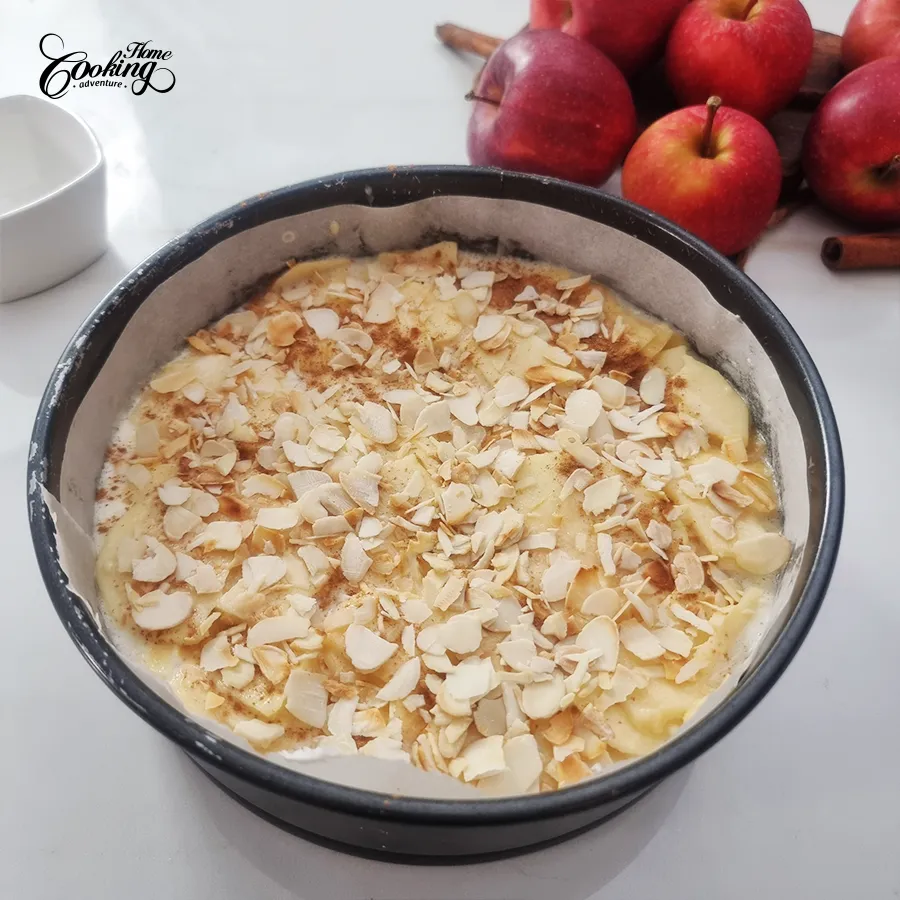 Apple Invisible Cake - step12