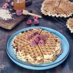 High-Protein Cottage Cheese and Greek Yogurt Waffles