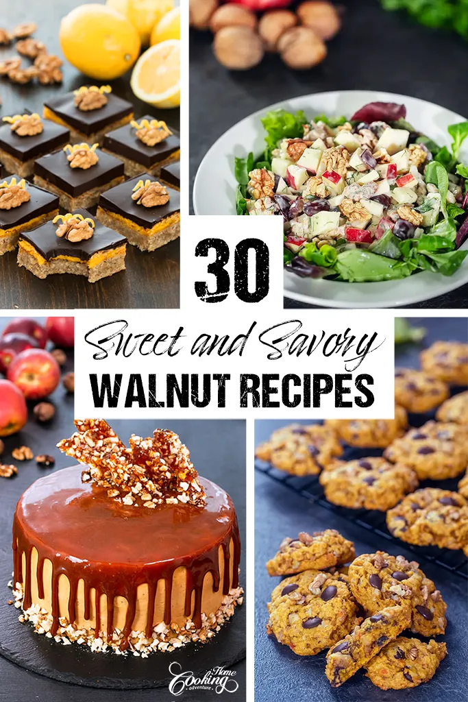 30 Sweet and Savory Walnut Recipes